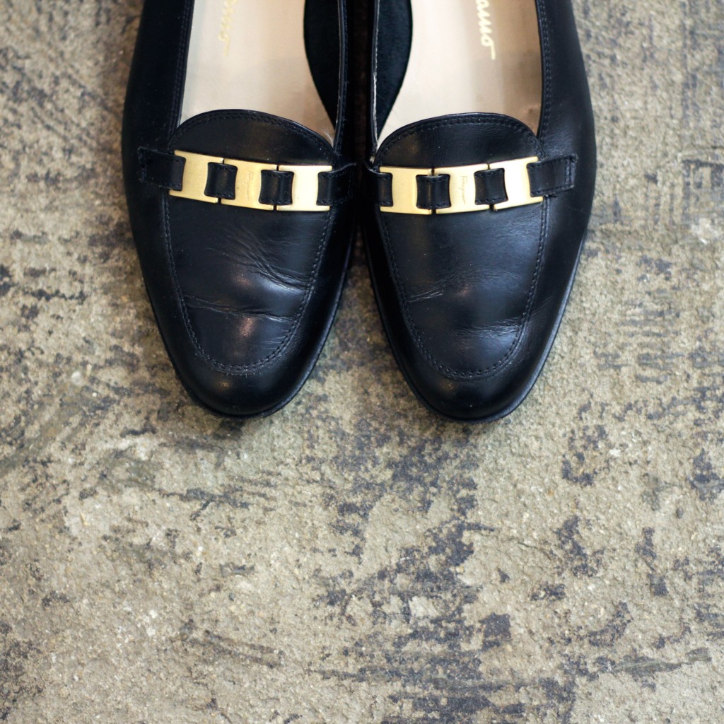 Salvatore Ferragamo Vintage Leather Loafer