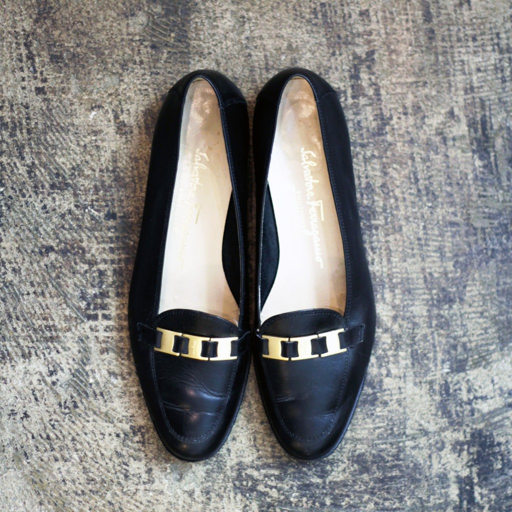 Salvatore Ferragamo Vintage Leather Loafer