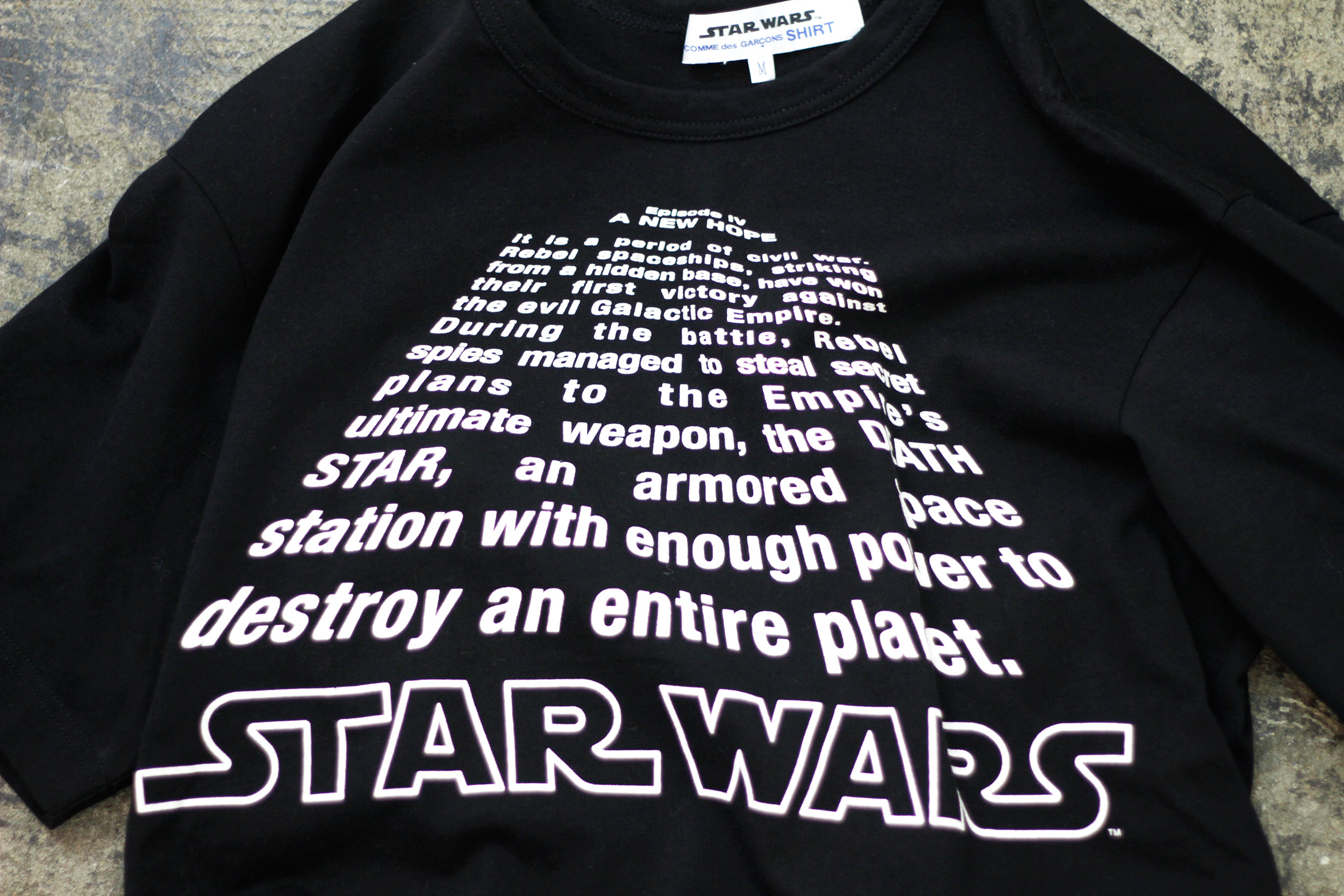 COMME des GARCONS SHIRT x Star Wars Collection / Graphic T-Shirts