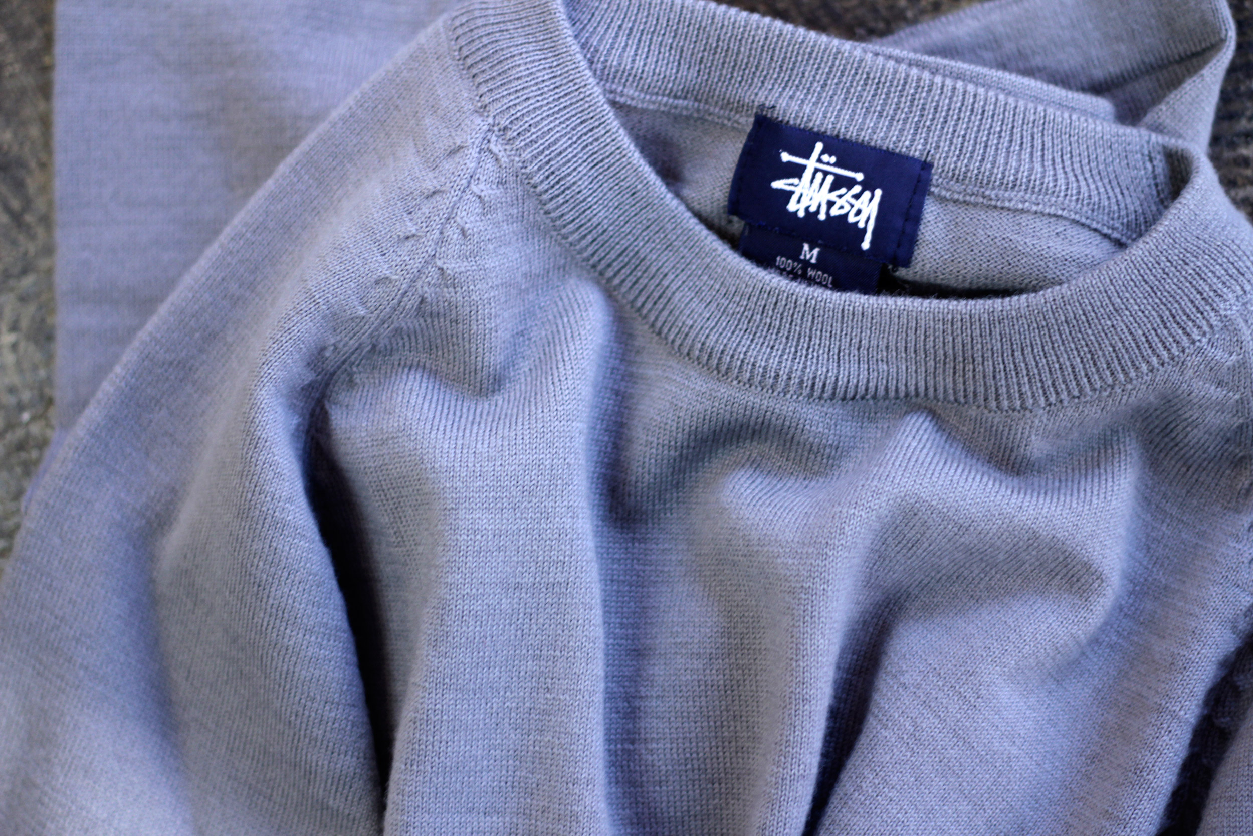 OLD STUSSY / Crew Neck Knit | NICE des Clothing - blog -