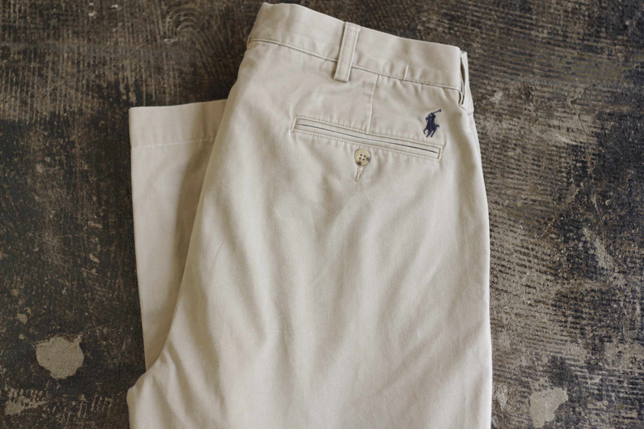 POLO by Ralph Lauren 90's Two Tuck Chino “ETHAN PANT” | NICE des