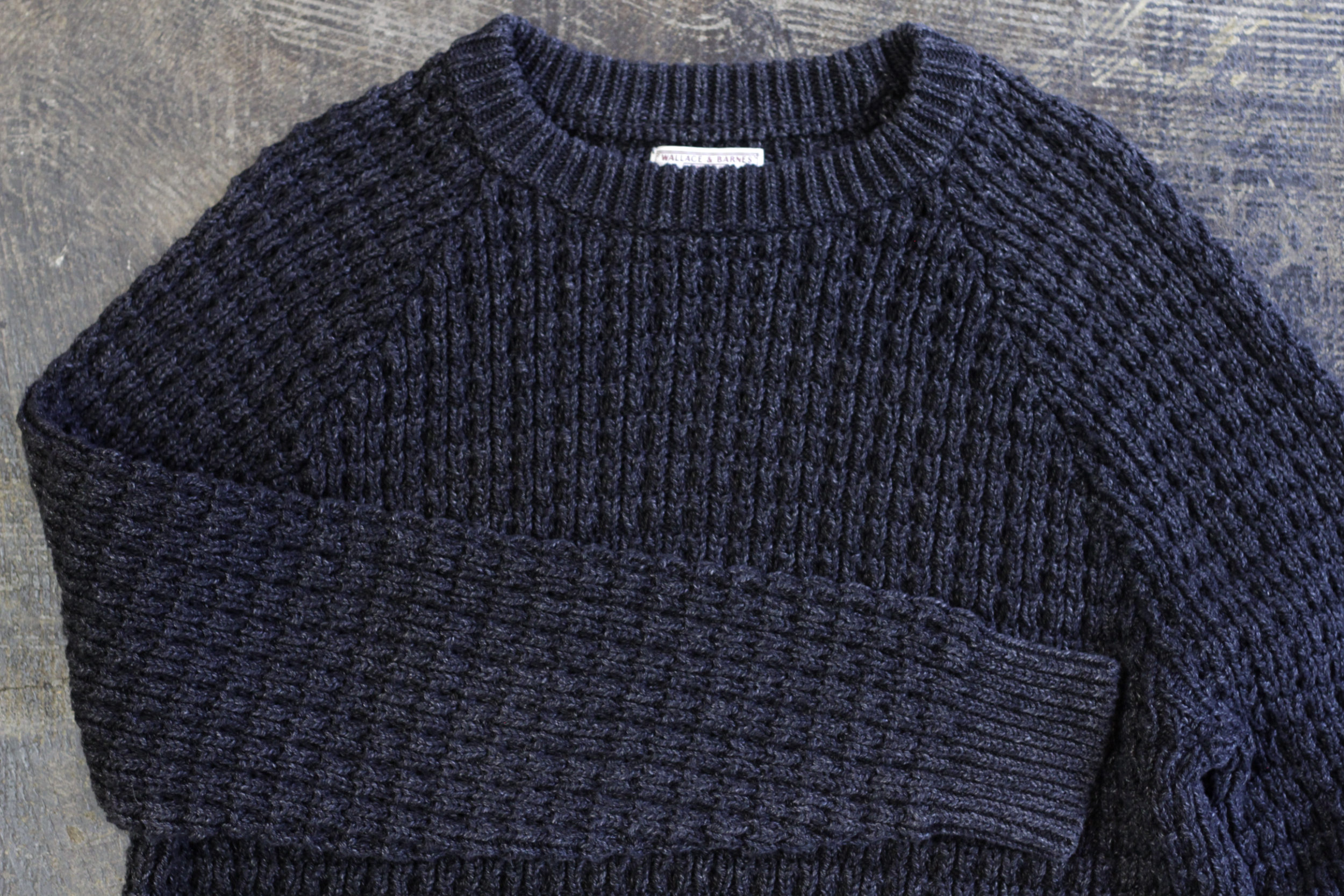 WALLACE & BARNES Crochet Cotton Knit | NICE des Clothing - blog -