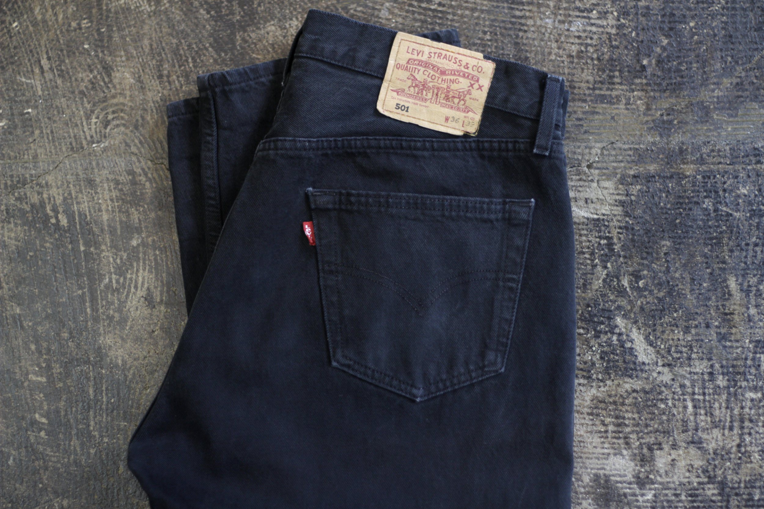 EURO Levi's 501 Black Denim | NICE des Clothing - blog -