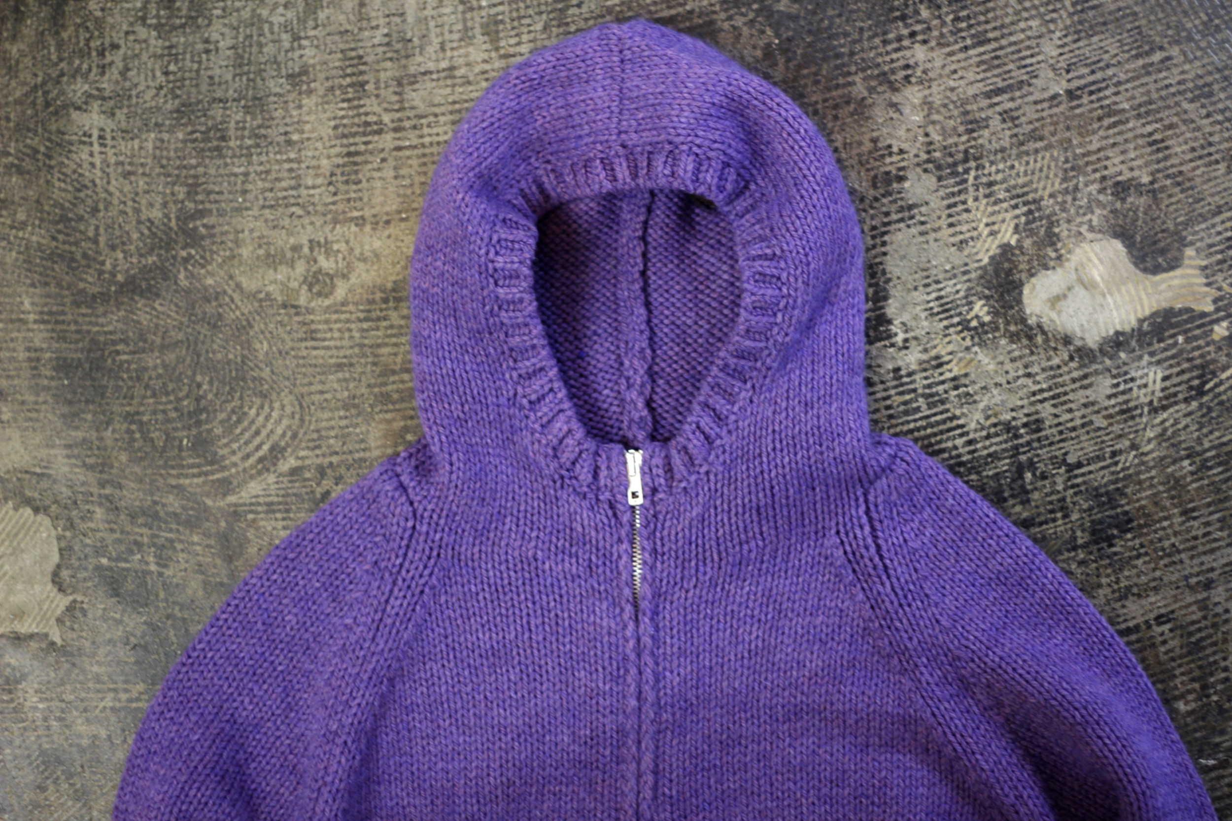 MAX&Co. tricot Zip Up Knit Hoodie “Made in ITALY” | NICE des