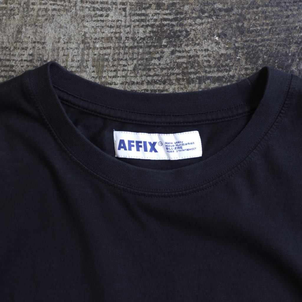 AFFIX WORKS New Utility T-Shirts | NICE des Clothing - blog -