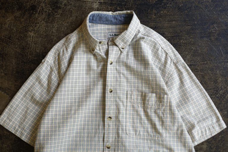 L.L. Bean 90’s S/S B.D Check Shirts