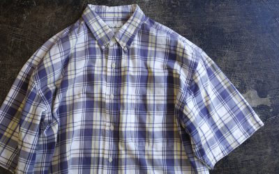 Eddie Bauer 90~00’s S/S Check Shirt with Pocket