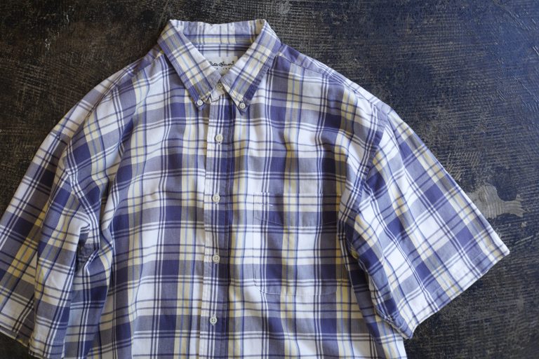 Eddie Bauer 90~00’s S/S Check Shirt with Pocket