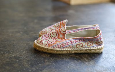 Manebí Cross Stitch Embroidery Espadrille