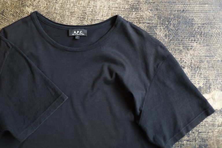 A.P.C. Combination Sleeve Blank T-Shirts