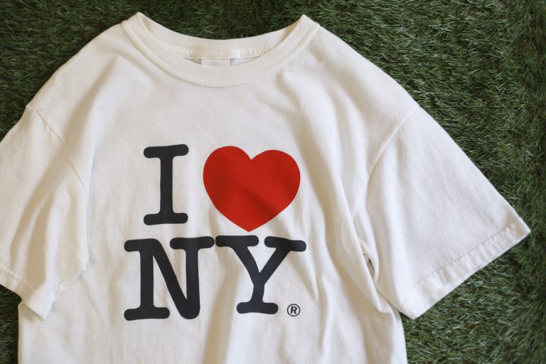 Souvenir Crew Neck T-Shirts “I LOVE NY”