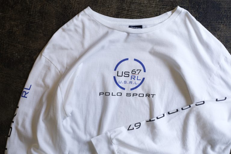 POLO SPORT 90’s  Long Sleeve T-Shirts “U.S.R.L. 67”