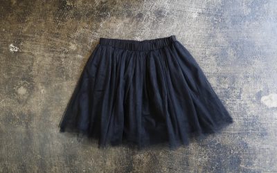 Double Tulle Volume Skirt