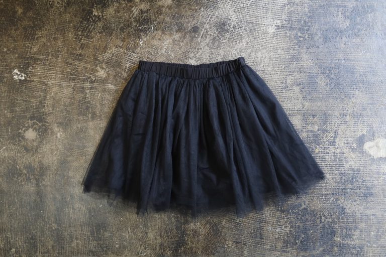 Double Tulle Volume Skirt