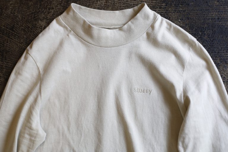 STUSSY Embroidery Logo Hi Neck Top