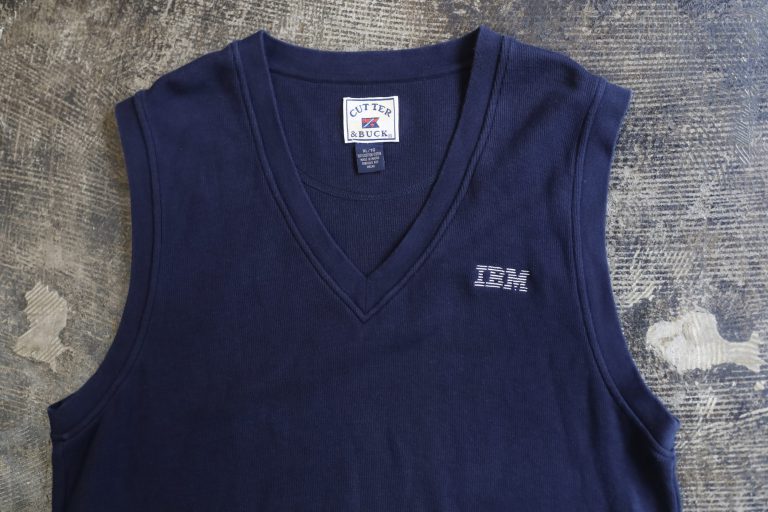 CUTTER & BUCK × “IBM” Vintage 90’s Sweat Vest