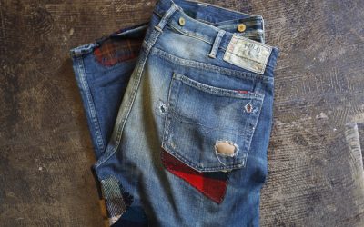 POLO by Ralph Lauren OLD Hand-Stitch Patchwork Denim