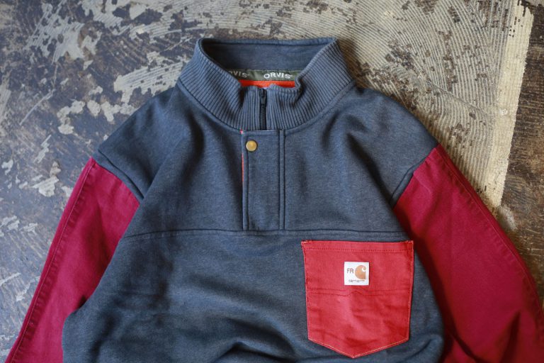 FR Carhartt × ORVIS Hi-Neck Pullover Sweat