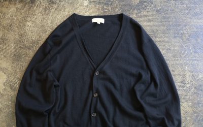 MARGARET HOWELL V-Neck Knit Cardigan