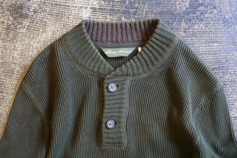 Eddie Bauer Henly Neck Cotton Knit