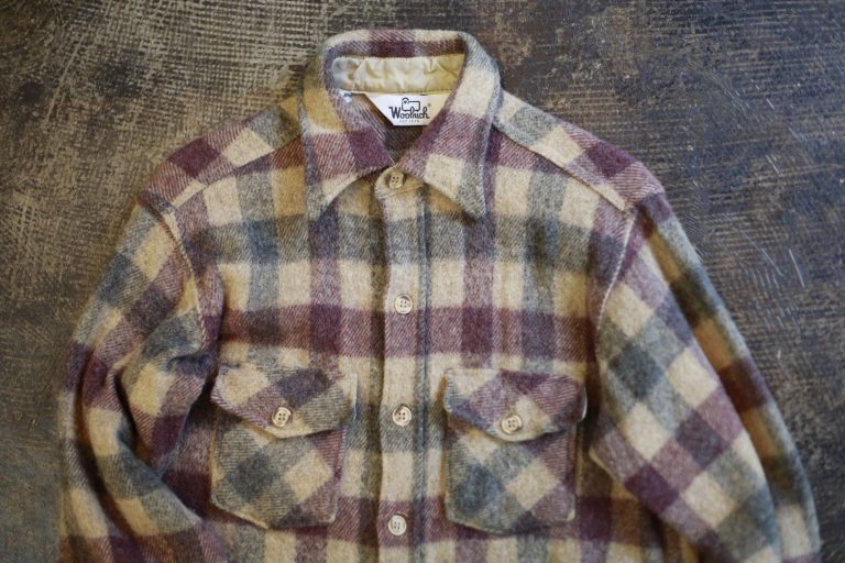 Woolrich Vintage 70s Wool Check Shirt