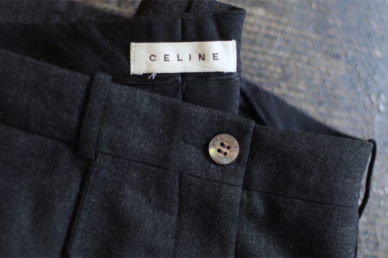 OLD CELINE Center Press Flare Slacks