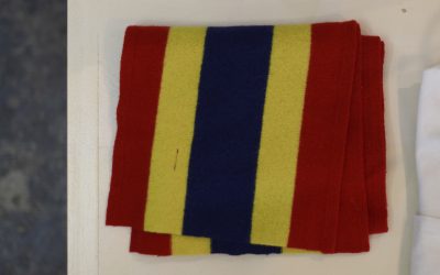 ROBERT MACKIE Stripe Color Stole