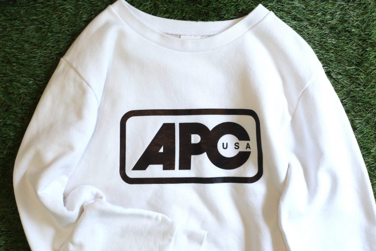 A.P.C. U.S. Logo Crew Neck Sweat